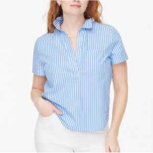 J.Crew 条纹衬衫