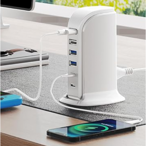 USB Charger, Charging Station for Multiple Devices 45W for $8.99 @Amazon