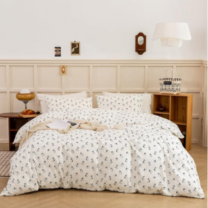 ECOCOTT Duvet Cover King Size with Dog Animal Pattern Printed Duvet Cover Set @ Amazon