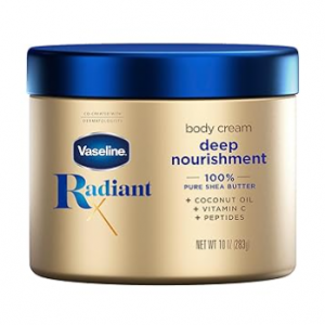 Amazon Vaseline凡士林100%纯乳木果油深层滋润身体乳10 oz热卖
