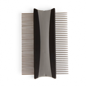 Well & Good 双面狗狗除蚤梳，3 英寸长 x 2 英寸宽