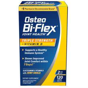Osteo Bi-Flex 三倍力+維生素D關節支持補充劑 120粒 @ Amazon