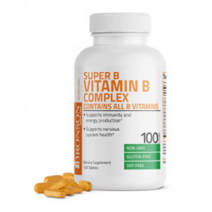 Bronson Vitamins 超级维生素B复合物 100 粒