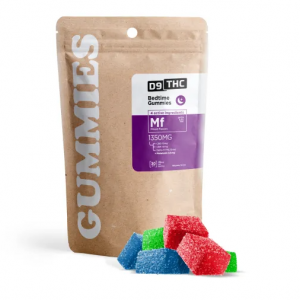 45mg Bedtime Gummies - CBD, CBN, D9 - D9 THC 30 Gummies