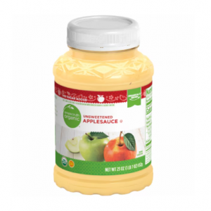Simple Truth Organic Unsweetened Applesauce -- 23 oz
