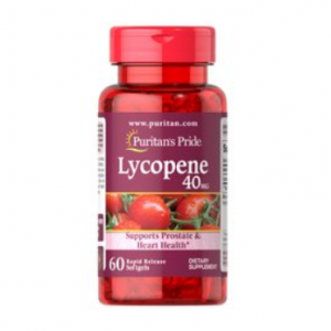 Puritan's Pride Lycopene 40 mg 60 Rapid Release Softgels