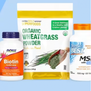 iHerb 精选保健品满$60立享8折+全场区域优惠
