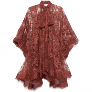 ZIMMERMANN Illustration mini dress