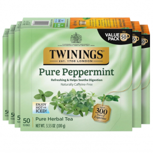 Twinings of London 薄荷草本茶 共300包 @ Amazon