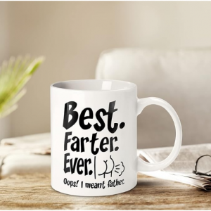 RioGree Fathers Day Funny Gifts for Dad Husband Him from Daughter Son Kids Wife @ Amazon
