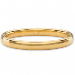 Palm Beach Jewelry 14k 黃金超輕納米鑽石手鐲