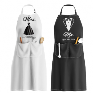 JDNFYGX Couples Apron Set @ Amazon