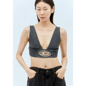 Diesel De-Ellys-S 牛仔短款上衣