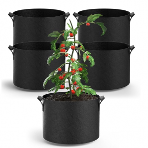 POROLIR 種植袋5個 5加侖 @ Amazon
