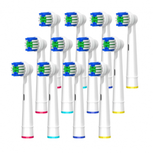FIRIK Compatible with Oral B Braun Replacement Brush Heads, 12 Pcs @ Amazon