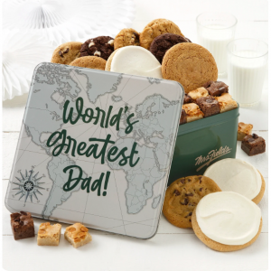 Mrs. Fields World's Greatest Dad 大号组合罐