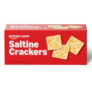 Happy Belly Saltine Crackers, 16 Oz @ Amazon