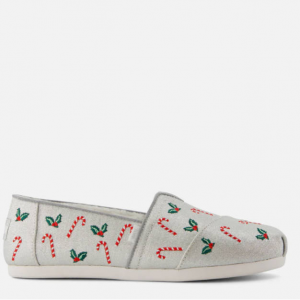 TOMS Shoes Classic Alpargata Cloudbound Candy Cane