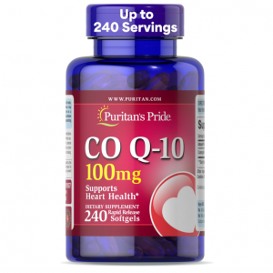 Puritan's Pride Q-Sorb CoQ-10 100mg, 240 Rapid Release Softgels @ Amazon