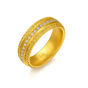 Chow Sang Sang Cultural Blessings 'The Oriental' 999.9 Gold Ring