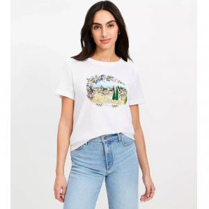 LOFT Provence Everyday Crew Tee