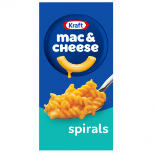 Kraft Spirals Original Mac & Cheese Macaroni and Cheese Dinner, 5.5 oz Box @ Amazon