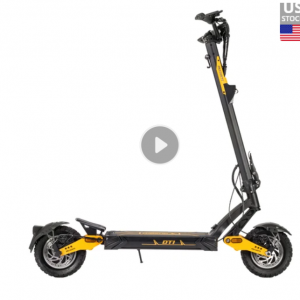 GeekBuying - Ausom Leopard DT1 电动滑板车配备 NFC 安全锁、1000W 电机，8.3折