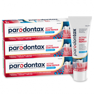Parodontax Active Gum Repair Toothpaste, Fresh Mint Flavored - 3.4 Oz x 3 @ Amazon