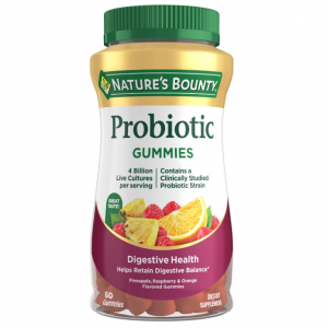 Nature's Bounty Probiotic Gummies, Immune Health & Digestive Balance, 60 Ct @ Amazon