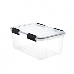 19 qt. Weathertight Tote Clear