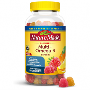 Nature Made Multivitamin for Him with Omega-3, 150 Gummies, 75 Day Supply @ Amazon