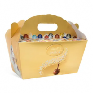 Custom LINDOR 定制松露巧克力金色托特包礼盒 150颗装