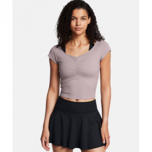 UA Motion Ruched Women's Short Sleeve