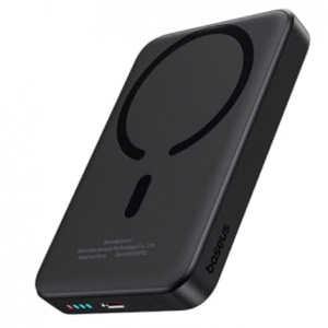 Woot - Baseus 10,000mAh 无线 MagSafe 移动电源（配备 20W USB-C PD 充电线），5折