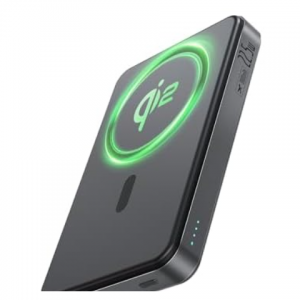 Woot -  Baseus 磁吸式 iPhone 充电器，10,000mAh 15W Qi2 认证 Magsafe 移动电源,3.7折