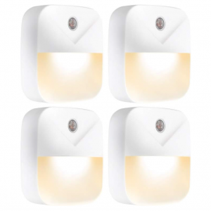 Aultra Night Light LED Night Lights Plug Into Wall – 4 Pack @ Amazon