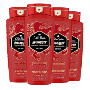 Old Spice Refreshing Body Wash for Men, 3X Defense, 16 oz (Pack of 4) @ Amazon