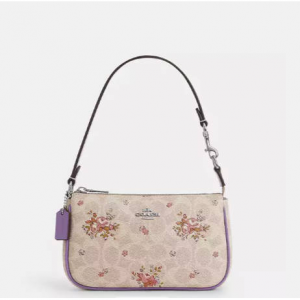 Coach Nolita 19 In Signature Canvas With Floral Print