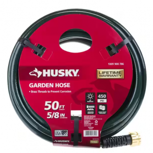 Husky 5/8 in. x 50 ft. 重型软管 @ Home Depot