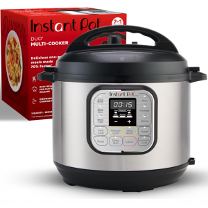 Instant Pot Duo 7-in-1 Mini Electric Pressure Cooker, Slow Rice Cooker