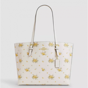 Coach Outlet mollie tote bag with floral print