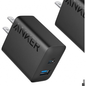Extra $4 off Anker iPhone 16 Charger, 2-Pack 20W Fast USB C Charger Block @Amazon