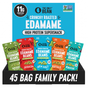 The Only Bean 脆烤毛豆 多口味混合装 45包 @ Amazon