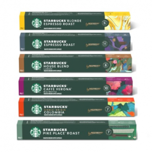 Starbucks by Nespresso 多种咖啡胶囊 120颗 @ Woot