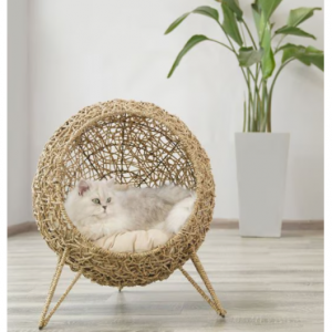 ZEZE Knipsa 鸟巢猫站椅，天然色