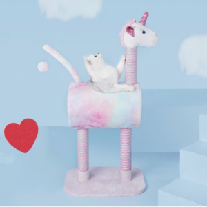 ZEZE Funfetti Unicorn 41英寸剑麻猫树