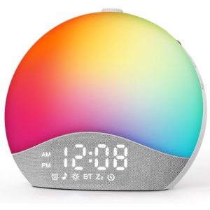 EASYERA 模拟日出唤醒白噪音闹钟 @ Amazon