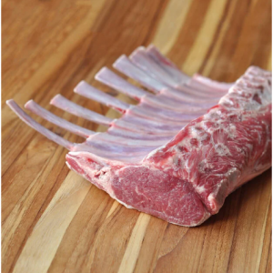 D'Artagnan Rack of Lamb, Frenched (Grass-fed) fresh: 1.5 lb avg