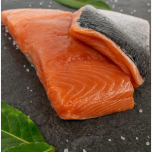 D'Artagnan Alaskan King Salmon frozen: 4 fillets (6 oz avg ea)