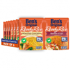BEN'S 即食西班牙/烤鸡饭 8.8oz 6包 @ Amazon
